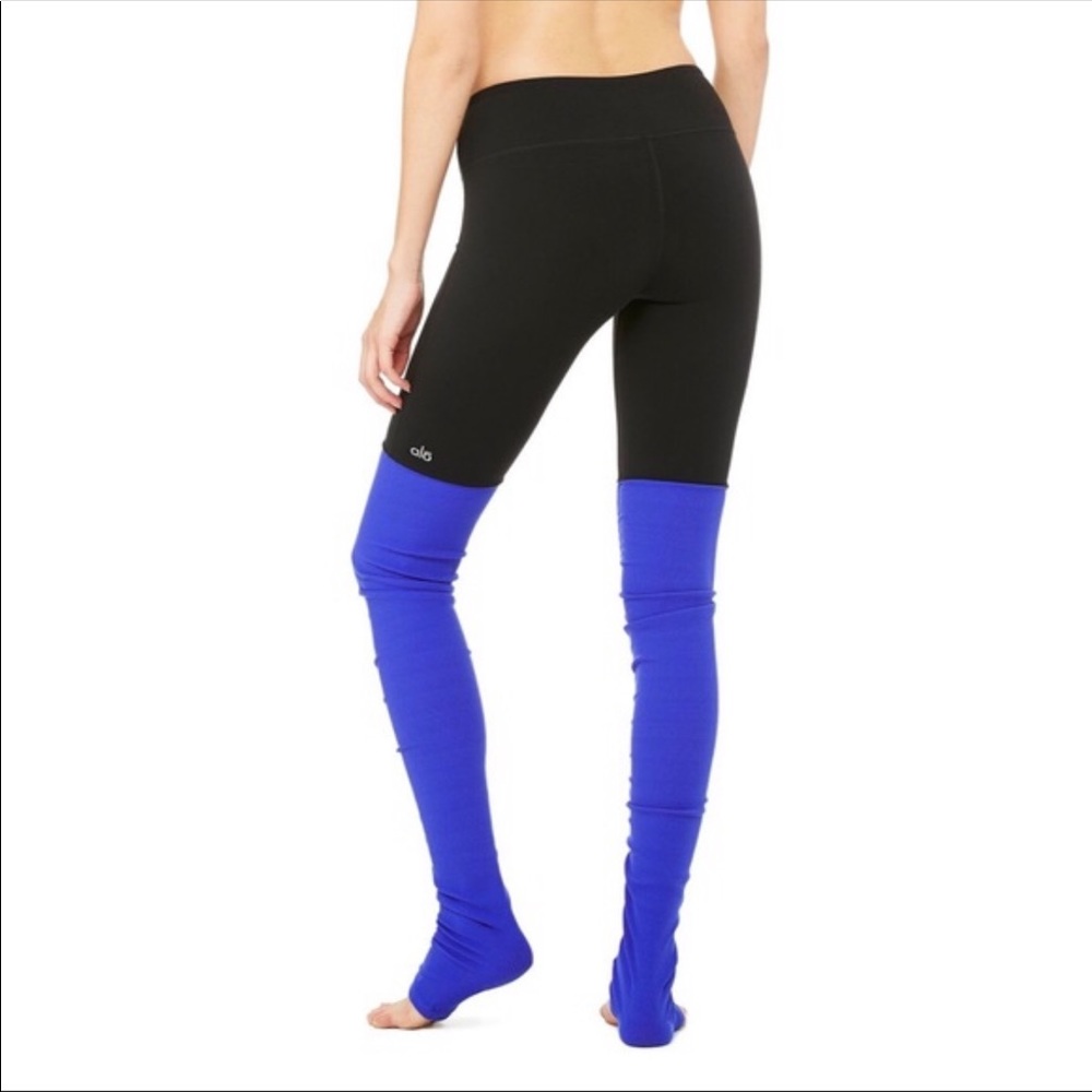 ALO Yoga Cobalt Blue goddess leggings